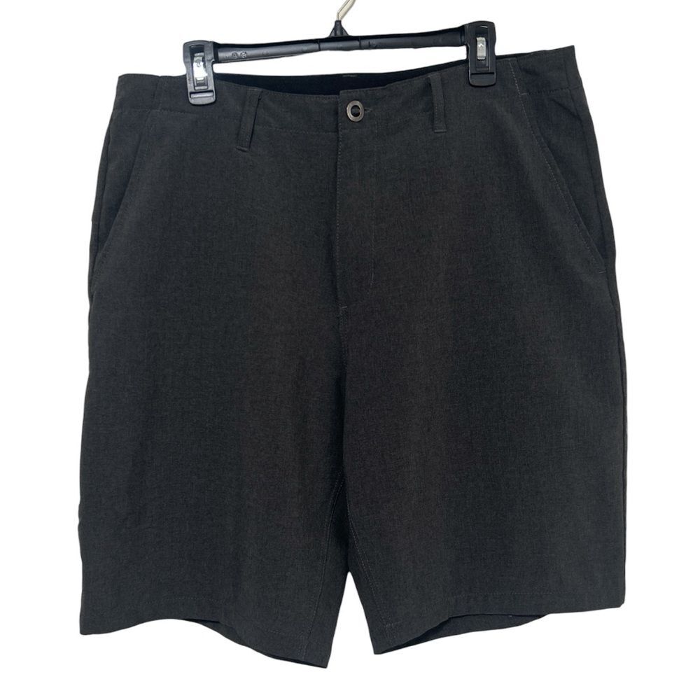 Volcom Surf & Turf Hybrid Shorts 4-Way Stretch Charcoal Grey Men's Size 36